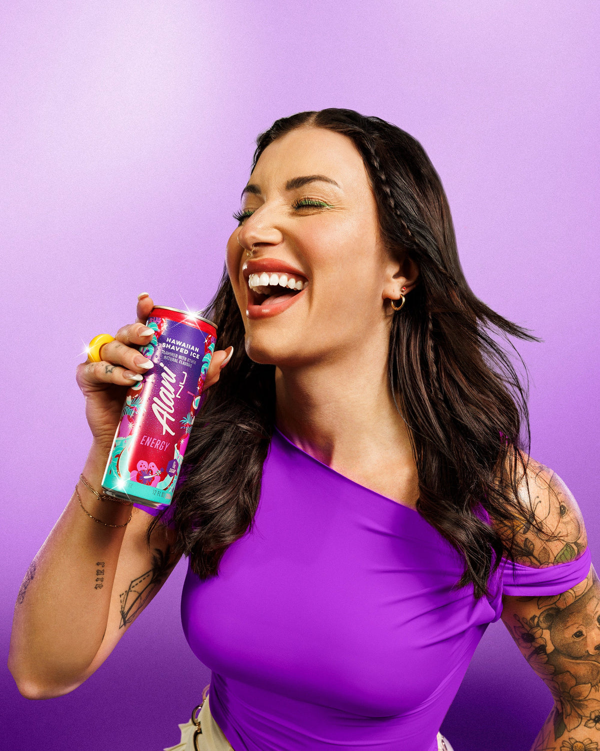 Hawaiian Shaved Ice Energy Drinks, 12-Pack
