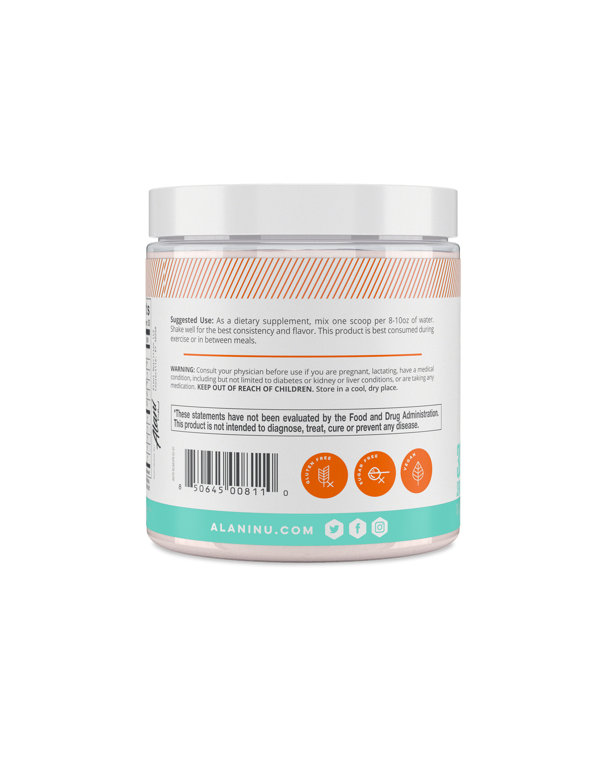 Sour Peach Rings BCAA & Electrolyte Powder