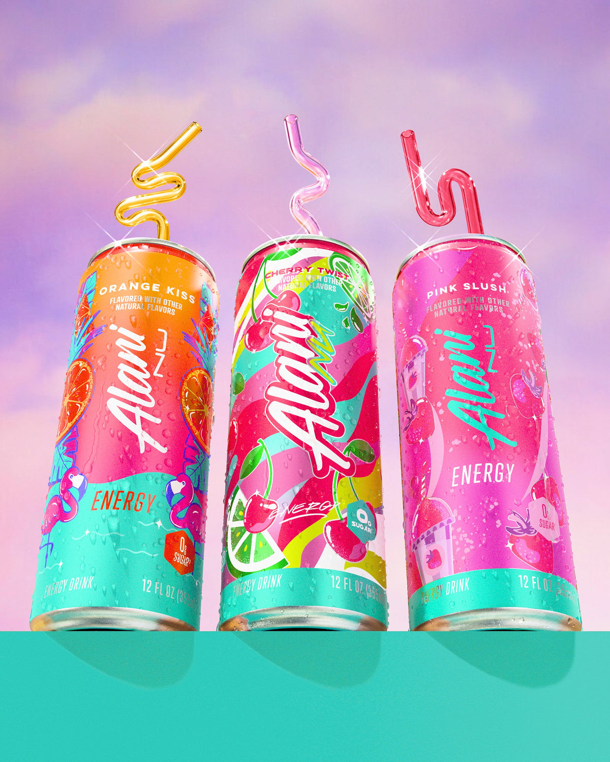 Sunkissed Energy Drink Variety Pack, 12-Pack