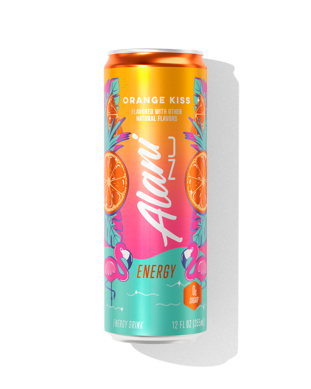 Orange Kiss Citrus Energy Drinks, 12-Pack