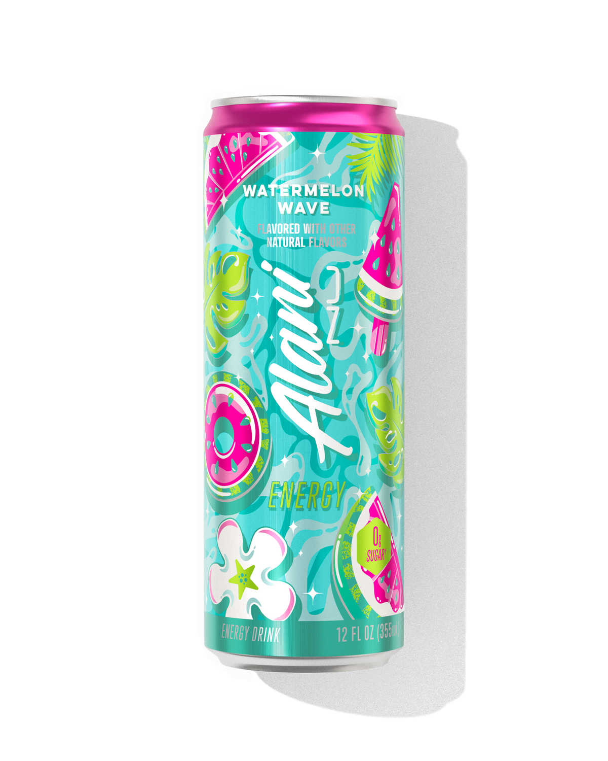 Watermelon Wave Energy Drinks, 12-Pack