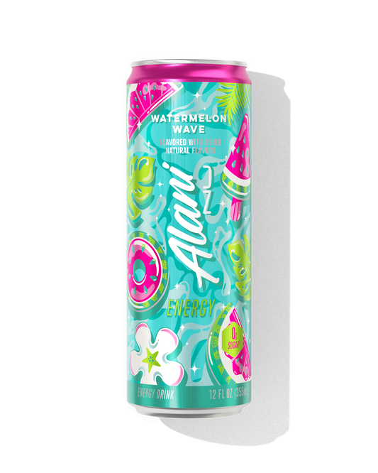Watermelon Wave Energy Drinks, 12-Pack