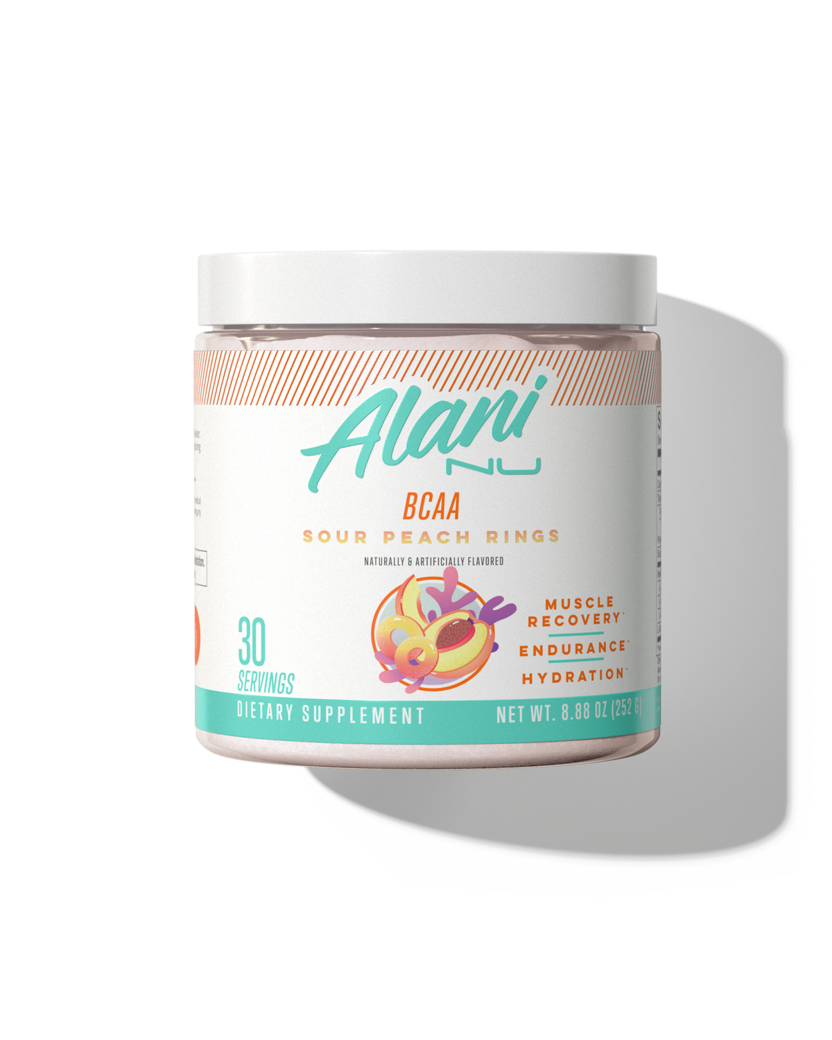 Sour Peach Rings BCAA & Electrolyte Powder