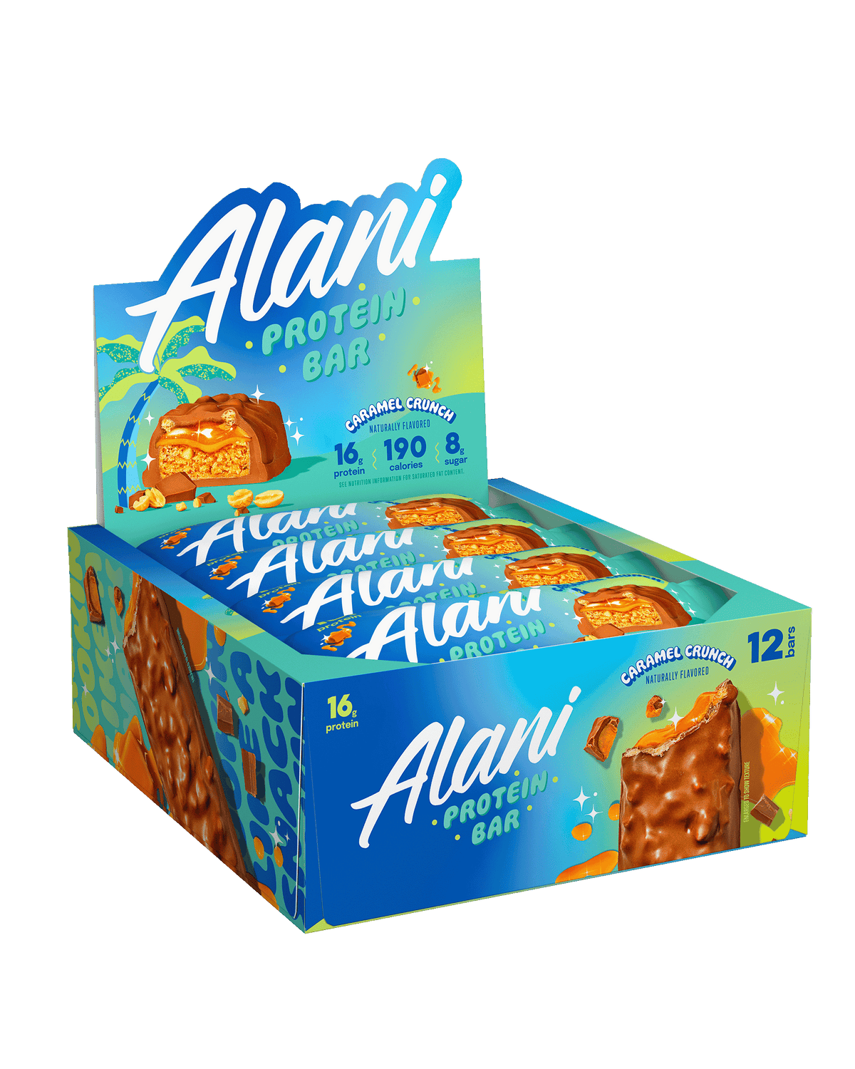 Caramel Crunch Protein Bars, 4-Pack