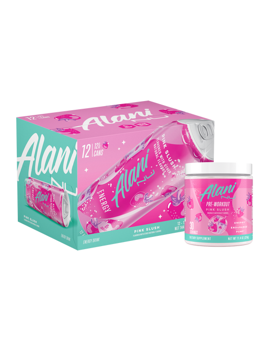 Pink Slush Workout Mix with Energy Drink Pack
