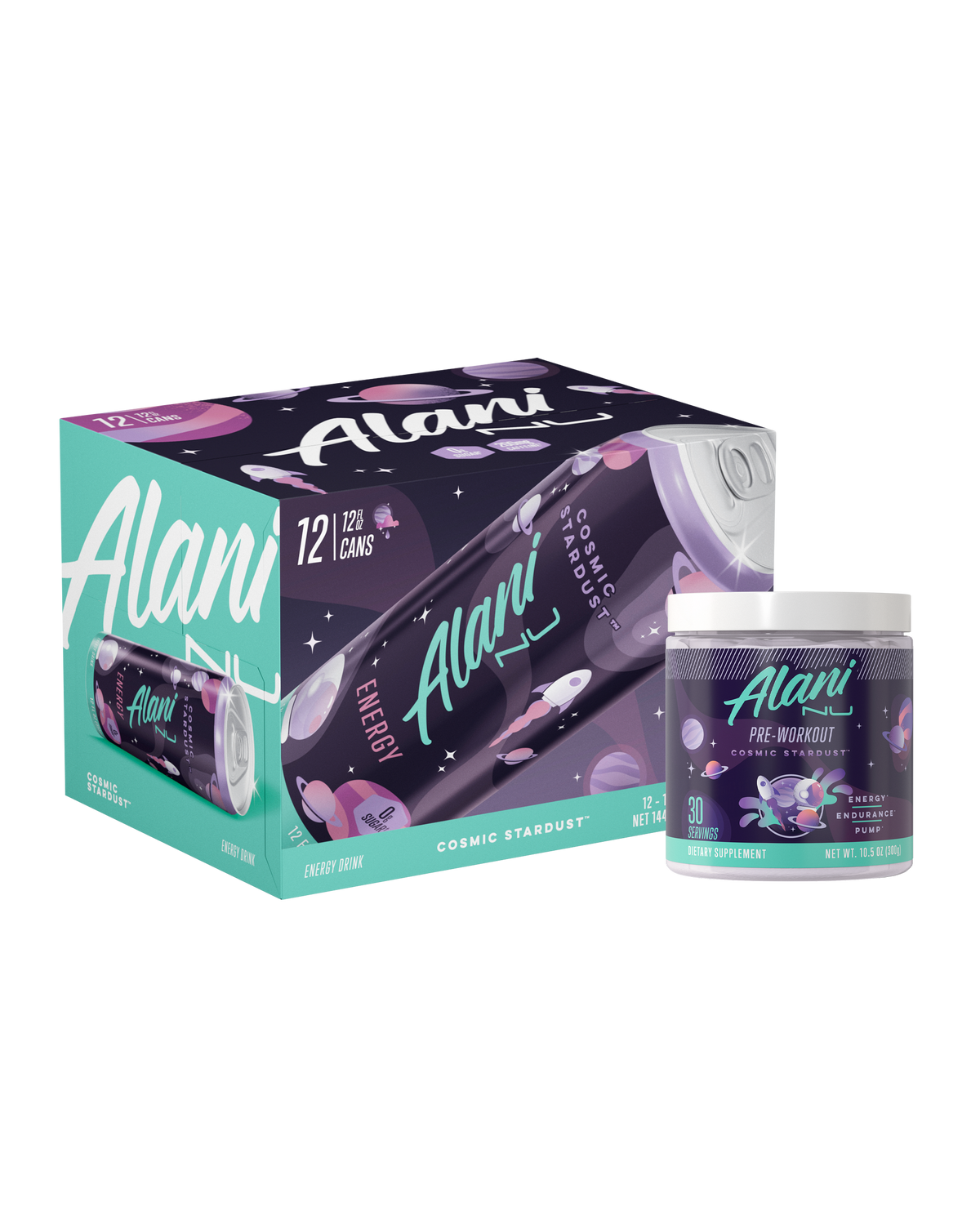Cosmic Stardust Energy Drink & Pre-Workout Bundle