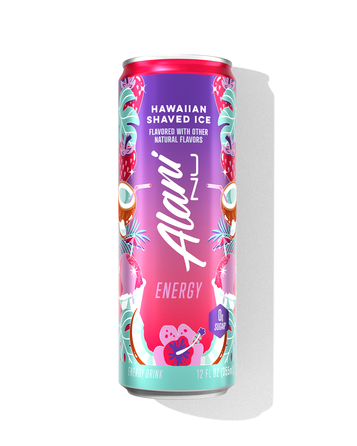 Hawaiian Shaved Ice Energy Drinks, 12-Pack